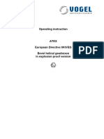 ATEX Betriebsanleitung Kegelstirnradgetriebe Englisch