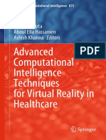 Advanced Computational Intelligence Techniques For Virtual Reality in Healthcare