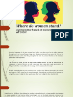 Where Do Women Stand PDF