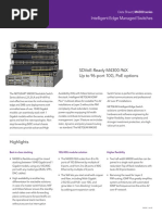 Sdvoe-Ready M4300-96X Up To 96-Port 10G, Poe Options: Intelligent Edge Managed Switches