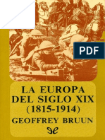 La Europa Del Figlo XIX - Bruun