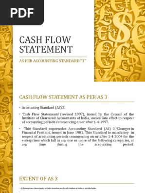 CASH FLOW STATEMENT