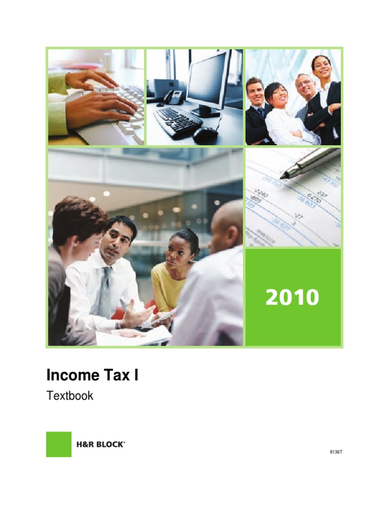 Tax I Textbook 2010 PDF Tax Refund Dividend