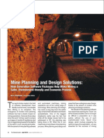 Mine Planning and Design Solutions