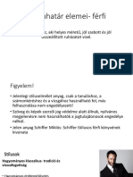 Alapruhatár Elemei - Férfi PDF