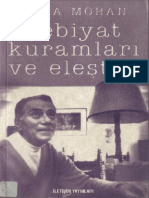 Berna Moran - Edebiyat Kuramlar Eleştiri