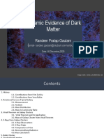 Dynamicevidenceof Dark Matter