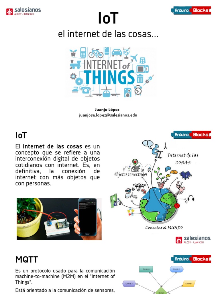 Guía IoT: MQTT y Arduino Conectados | PDF | Internet de las Cosas ...