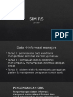 SIM RS (Lanjutan)