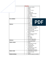 Clasificación y tipos de soportes contables