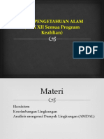 Ilmu Pengetahuan Alam (SMK XII Semua Program Keahlian)