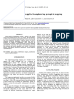 Cluster Analysis Applied To Engineering Geological Mapping