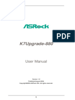 K7Upgrade-880: User Manual
