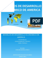 MODELOS DE DESARROLLO  ECONOMICO DE AMERICA RODRIGUEZ