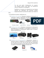 Periféricos, software, correo electrónico y servicios de Internet