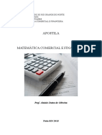 Apostila Matematica Comercial e Financeira