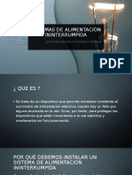 Sistemas de Alimentación Ininterrumpida