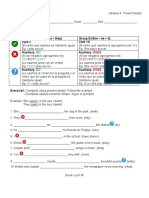 Present Simple Auxiliaries: DO-DOES Forms Group A (I - You - We - They) Group B (She - He - It) Verb Verb +S