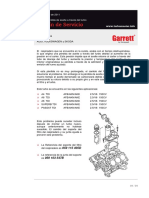 Boletin de Servicio de Garret Aceite Del Turbo BS030 PDF