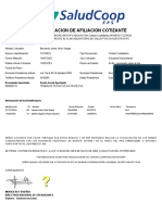 Certificado Saludcoop PDF