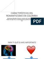 Características Del Romanticismo en Colombia