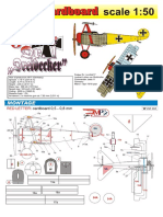 Model Cardboard - Fokker DR1-1 PDF