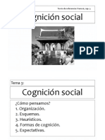 Tema 3 Cognición Social