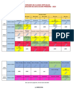 Links de Acceso Primaria - Primera Semana