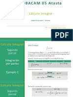 Integración Por Partes - Ejemplos