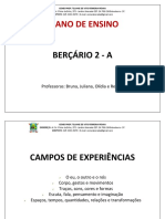 Plano - Berçário II - A