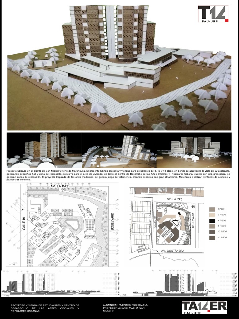 Diseño de Paneles A1 en Proyecto Habitacional | PDF | Viajes y turismo ...