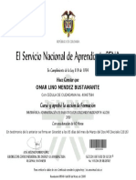 Certificado Access 2010