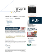 Introduction To Python Generators