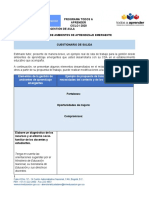 Cuestionario de Salida - Gestion de Aula