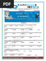 IC 92 Multiple Question Bank