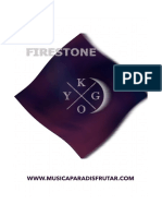 Partitura Piano FIRESTONE Kygo PDF