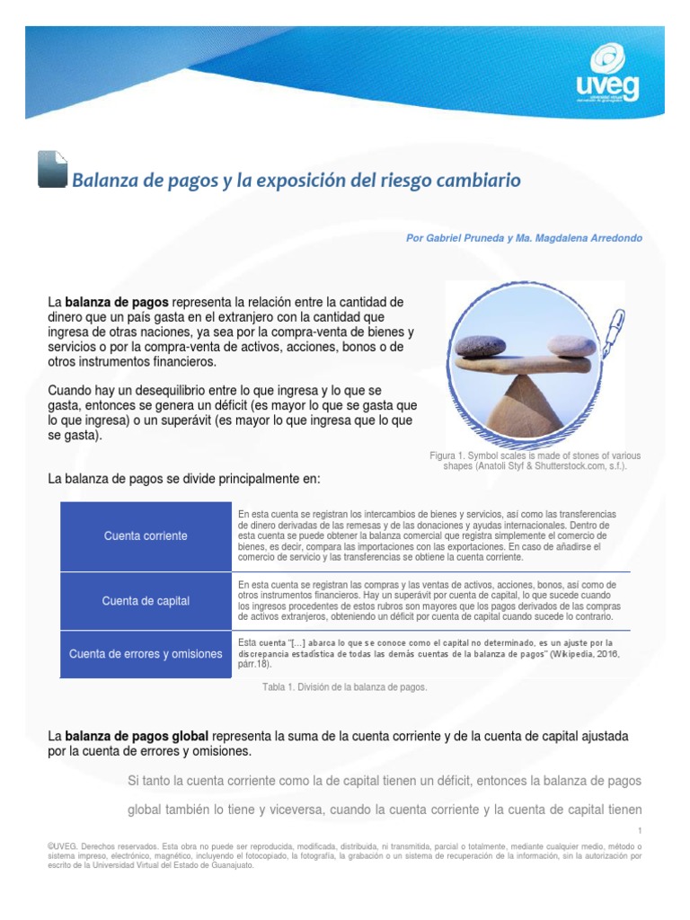 Balanza | PDF | Balance de pagos | Tipo de cambio