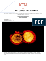 ARTIGO_Coronavírus e a geração solar fotovoltaica - JOTA Info
