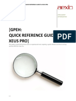 Xeus Gpeh Analysis Quick Guide