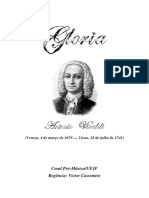 Gloria Vivaldi Partitura Coral