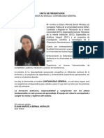 Carta de Presentacion Contabilidad General