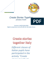 italy ppt  create  stories together - process of work