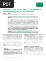 SPARC Tool for AFib Stroke Risk Assessment | PDF | Stroke ...