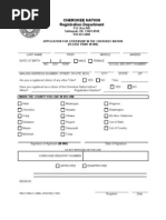 Choctaw CDIB Membership Application Guide | PDF | Identity Document ...