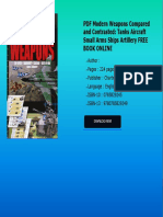 PDF Modern Weapons Compared and Contrasted Tanks Aircraft Small Arms Ships Artillery FREE BOOK