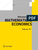 Advances in Mathematical Economics by Shigeo Kusuoka, Akira Yamazaki