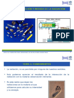 Curso Básico de Protección Radiológica - Tema 3. Detección y Medida de La Radiación