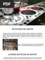 Guía de Rectificación de Motores | PDF | Pistón | Cilindro (motor)