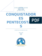 Propuesta Portafolio 2019 - Conquistadores Pentecostales