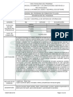 Programa Formación Diseño Curricular Adsi